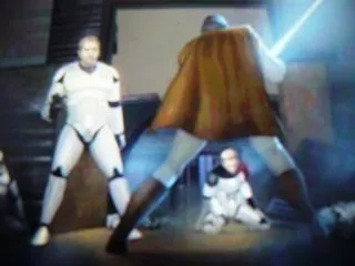 Affrontement entre Ferroda et les deux Clones