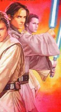 Ferus Olin entre les Padawans Anakin Skywalker et Tru Veld