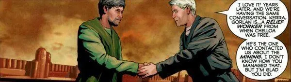 Retrouvailles entre Gorlan Palladane et Vannar Treece