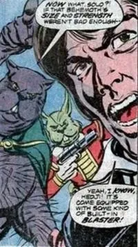 Hedji, Jaxxon et Solo.