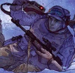 Le Caporal Jobin durant la Bataille de Hoth.