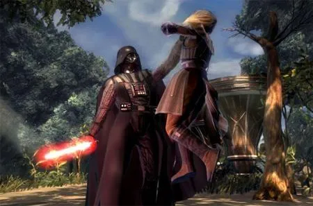 Kento Marek s'oppose à Darth Vader sur Kashyyyk