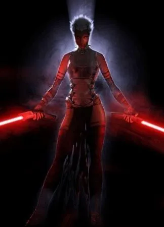 Komari Vosa, Jedi Noire et leader du Bando Gora.