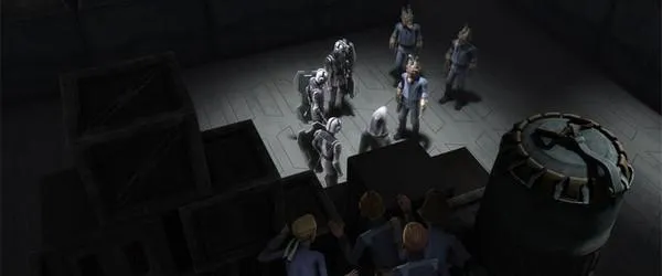 Korkie et ses camarades surprennent une rencontre secrète. 