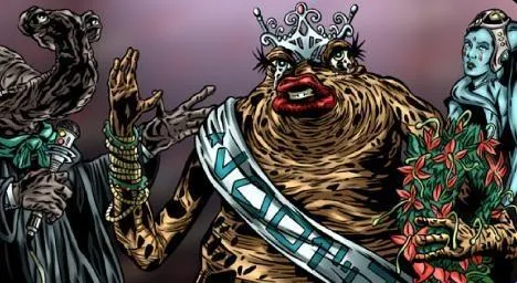 Larisselle devenant Miss Coruscant