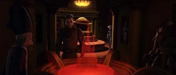 Lott Dod, Rush Clovis et Poggle le Bref sur Cato Neimoidia. 