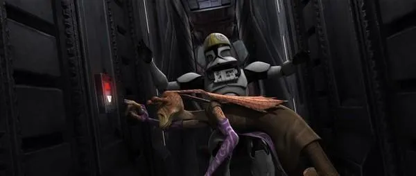 Le copilote Mack et son « passager » encombrant. 