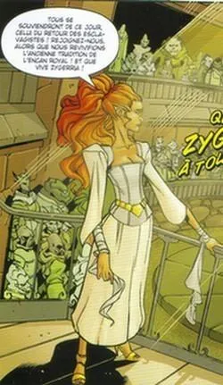 La Reine Miraj Scintel.