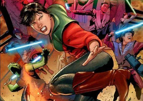 Mrssk débarque sur Chelloa aux côtés de ses frères Jedi