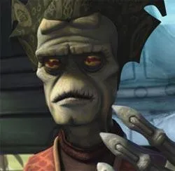 Nute Gunray, sur Rodia
