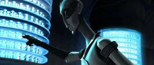 Nuvo Vindi et ses fioles de Virus Blue Shadow. 