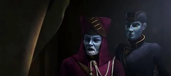 Papanoida et Ion au palais de Jabba.