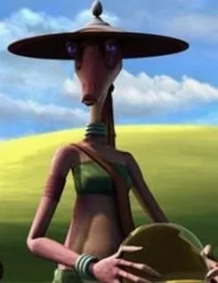L'éleveuse Gungan Peppi Bow.