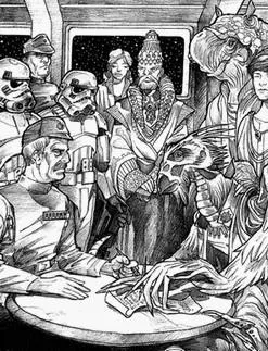 Gavrisom et Pellaeon signent l'armistice