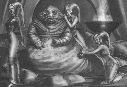 Popara et ses Twi'leks.