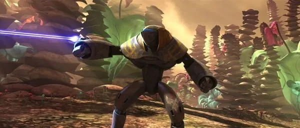 Seripas dans son armure blindée. 