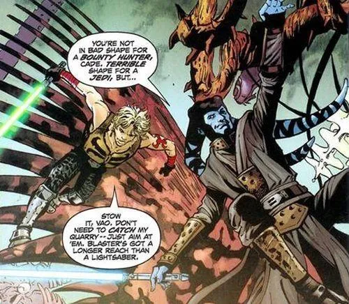 Shado Vao entraîne Cade Skywalker sur Ossus