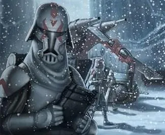 Le Clone Snowtrooper Shiv.