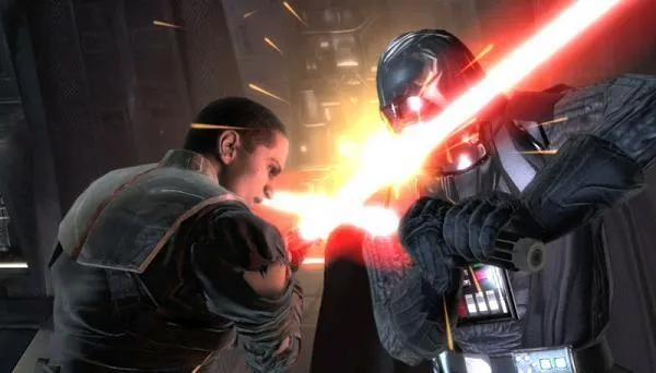 Duel entre Vader et Starkiller