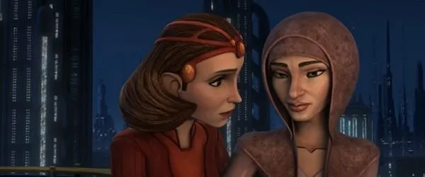 Padmé et Teckla.
