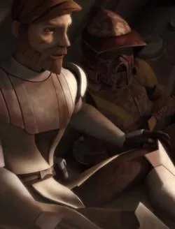 Maître Kenobi et Trapper.
