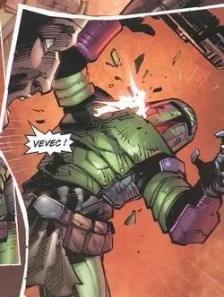 La mort du Mandalorien Vevec.