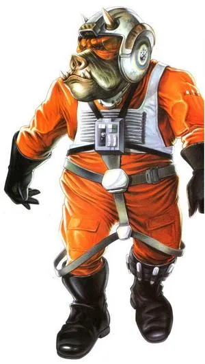 Voort en tenue de pilote..