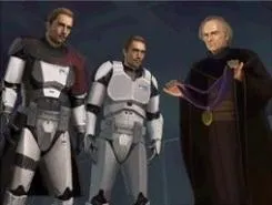 X-1 et X-2 récompensés par le Chancelier Suprême Palpatine