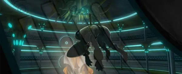 Le Roi Mon Calamari Yos Kolina assassiné par le Commandant Séparatiste Riff Tamson.