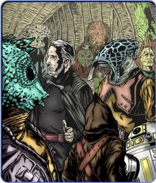 Le Comte Dooku visite Asation