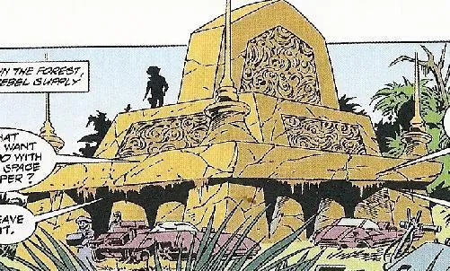 Fig 3 : Temple protohistorique de Cilpar