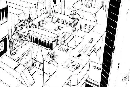 Vue de bâtiments sur Curamelle