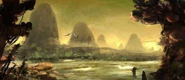 Les marais de Nal Hutta