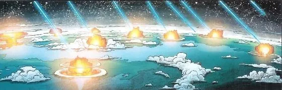 Serroco est bombardée par les Mandaloriens