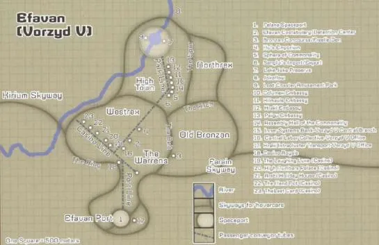 Plan d'Efavan