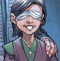 Q'anilia lors de son arrivée au Pacte Jedi