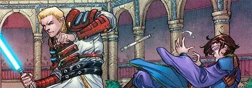 Lucien Draay affronte les élèves de Krynda, dont Q'anilia