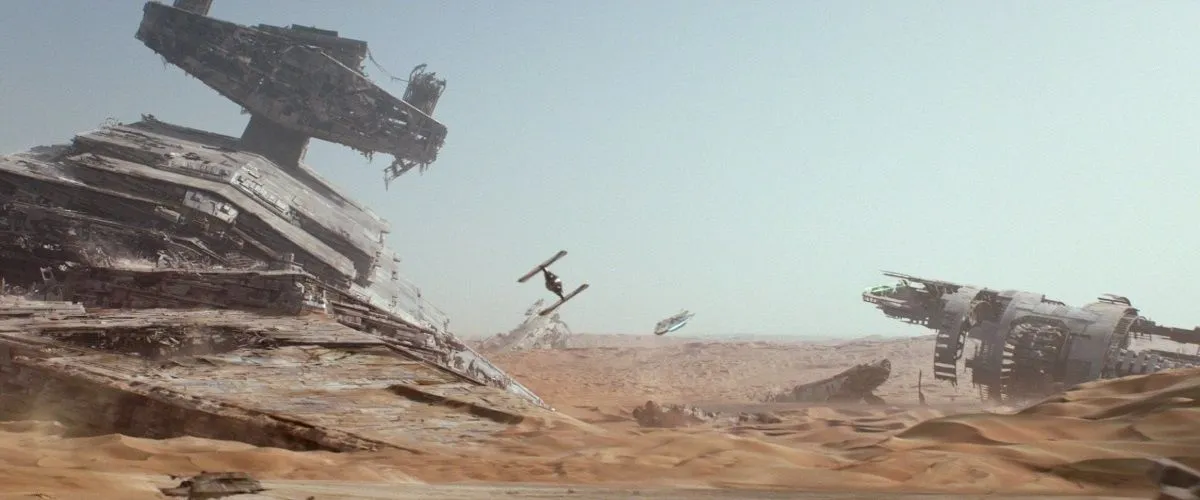 Récupération de la carte sur Jakku