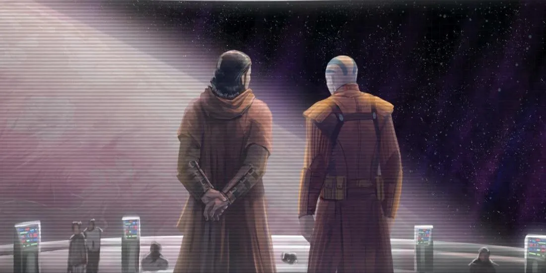 Revan et Malak planifient la campagne contre les Mandaloriens