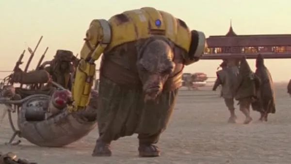 Roodown à l'Avant-poste de Niima.