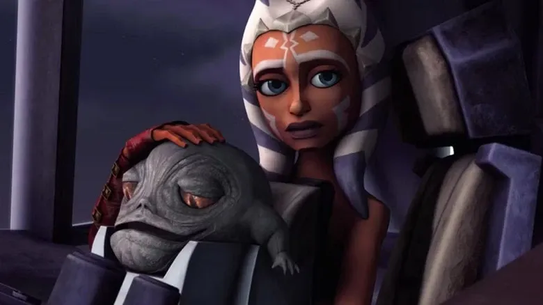 Ahsoka Tano porte Rotta malade