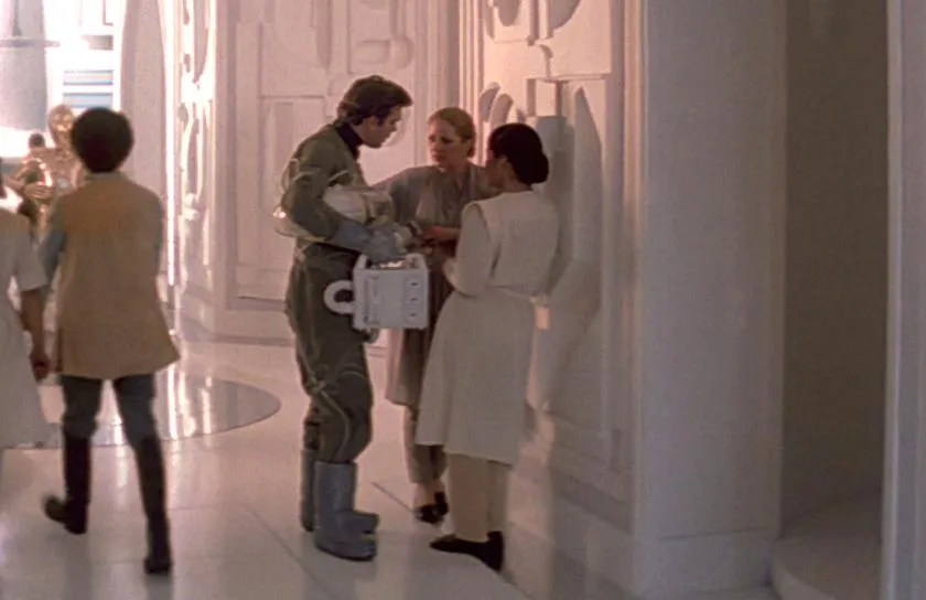 Samara Kebyc au moment de la venue du Faucon Millenium