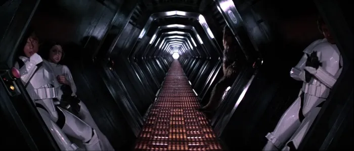 Le couloir des cellules