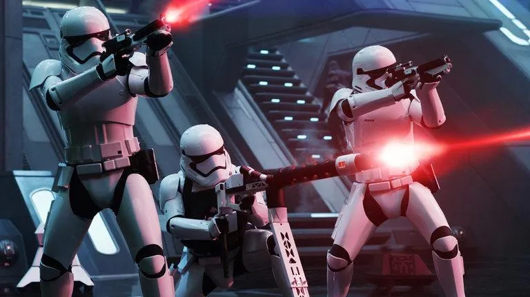 Stormtroopers du Premier Ordre en action