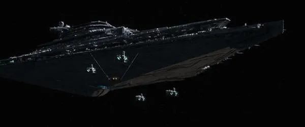 Le Star Destroyer Resurgent de Kylo Ren, le Finalizer.