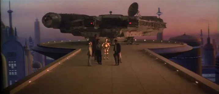 Arrivée à la Cité des Nuages