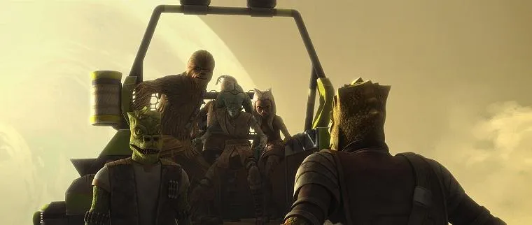 Trandoshan lors de la Guerre des Clones
