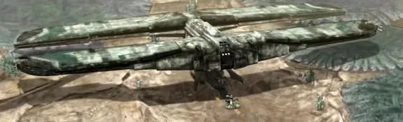 Une Barge de transport C-9979 sur Rugosa. 