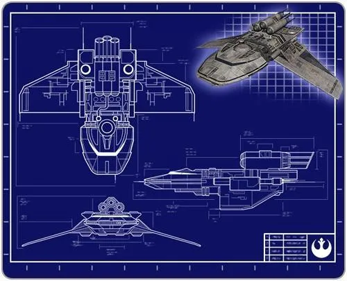 Fig 1 : Plans de la canonnière X4