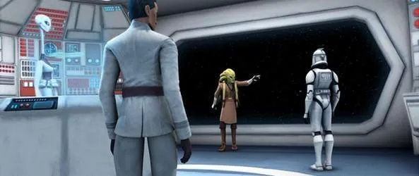 Le centre de contrôle de la station médicale d'Ord Cestus. 